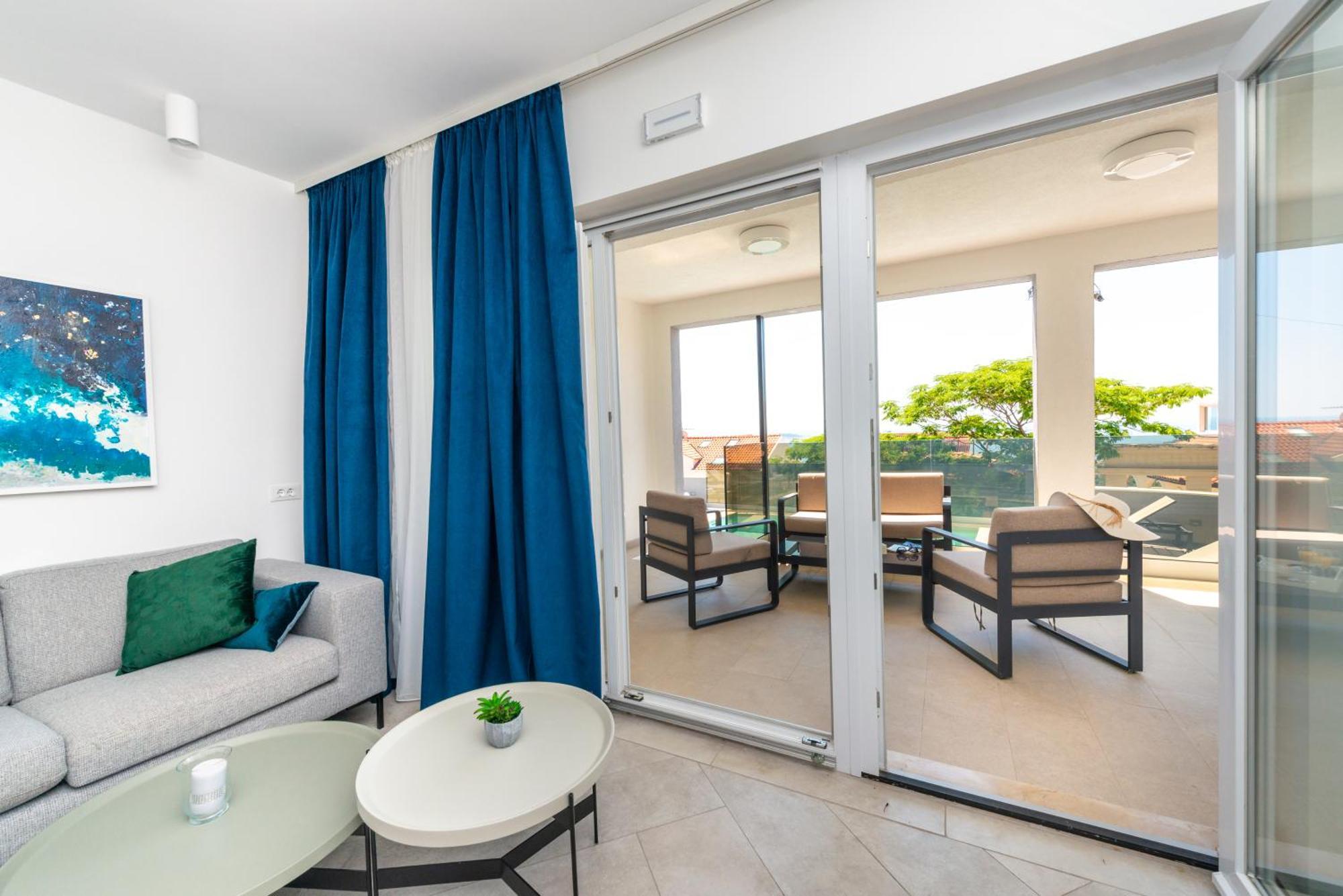 Apartments Villa Poco Loco Mlini Ruang foto